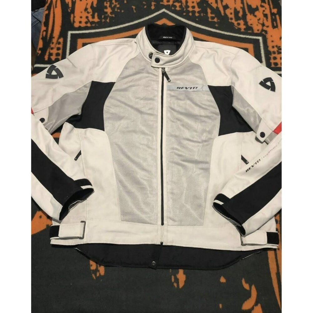 REV’IT !  WIND CG Riding Jacket XXL Men With Armor, Mesh Fabric